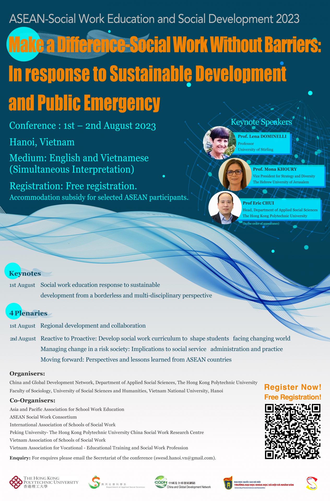 Conference of the ASEAN-Social Work Education and Social Development 2023
