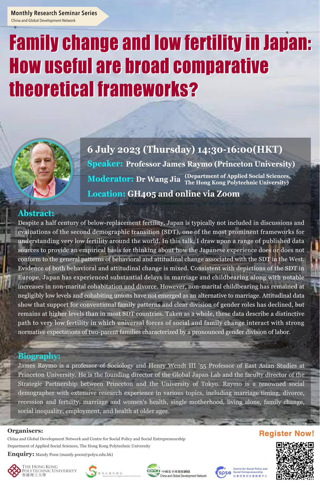 6 July 2023 Monthly Research Seminar Series